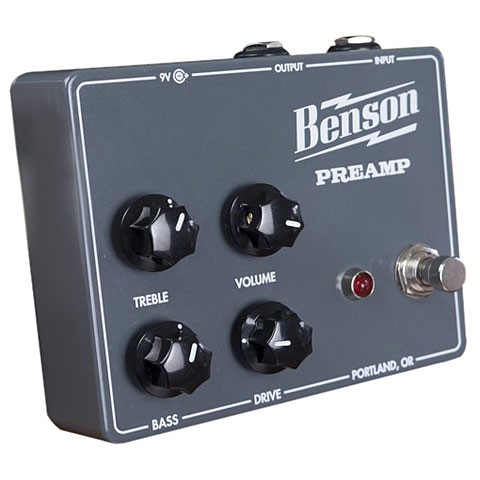 Benson Preamp Overdrive Effect Pedal เอฟเฟคกีต้าร์ไฟฟ้า
