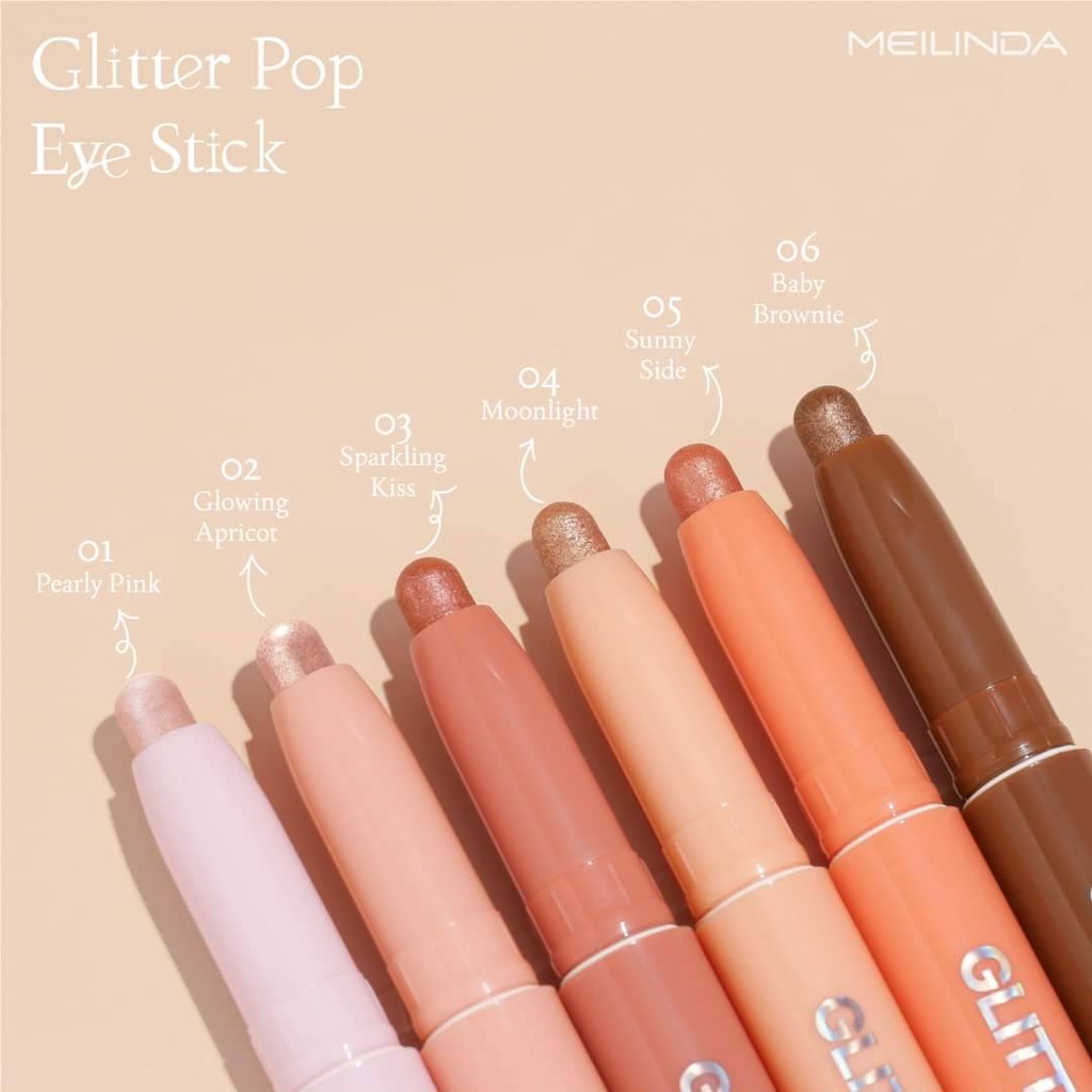 เมลินดาGlitter Pop Eye Stickอายแชโดว์กลิตเตอร์สติ๊กmc3117
