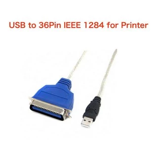 ใส่โค้ด MTCHECK88 ลด 20% 1.5M USB 2.0 To Parallel IEEE 1284 36-Pin Cable For Printer Scanner