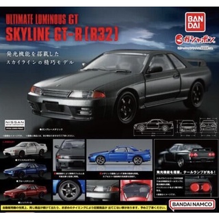 ▪️พร้อมส่ง▪️🚗กาชาปอง Unimate Luminous Skyline GT-R ( R32)