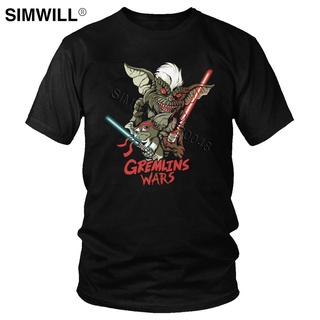 พร้อมส่ง เสื้อยืดแขนสั้น ผ้าฝ้ายแท้ พิมพ์ลายกราฟิก Gremlins Intage 80S Moie Mogwai Monster สไตล์เรโทร หลากสี สําหรับผู้ช