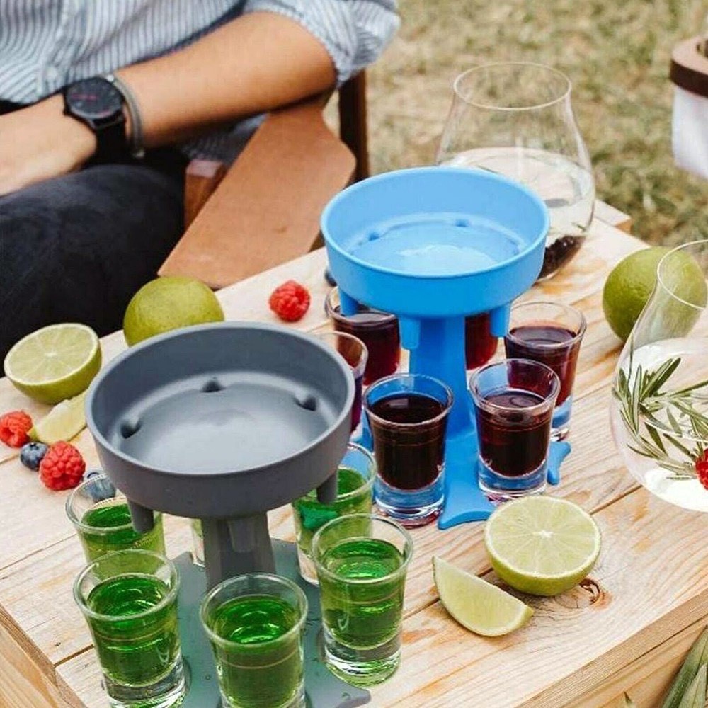 เครื่องจ่ายไวน์ Wine Dispenser 6 Shot (คละสี) รุ่น shot-game-disco-00g-J1