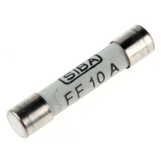 ฟิวส์ SIBA Fuse สำหรับมัลติมิเตอร์ 10A 600v ขนาด 6.3 x32mm ใช้กับมัลติมิเตอร์ได้ทุกยี่ห้อที่ขนาดเท่ากัน สินค้ามีพร้อมส่ง