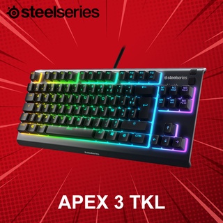 คีย์บอร์ด SteelSeries รุ่น Apex 3 TKL (ภาษาอังกฤษ) ประกันศูนย์ 1 ปี