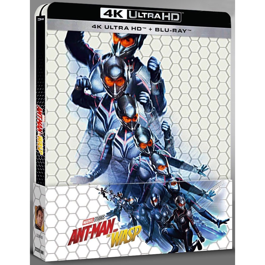 Ant-Man and the Wasp แอนท์-แมน และ เดอะ วอสพ์ (4K Ultra HD + Blu-ray + Steelbook) (4K มีซับไทย)