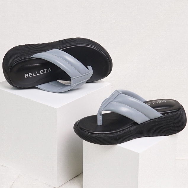 BELLEZA YUK - รองเท้าแตะแพลตฟอร์มเด็กผู้หญิงอายุ 2 ถึง 10 ปี BELEZA JENNA เด็กสาวน่ารัก Flip Flops W