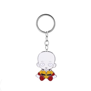 พวงกุญแจ จี้การ์ตูน One Punch Man Saitama Q Version