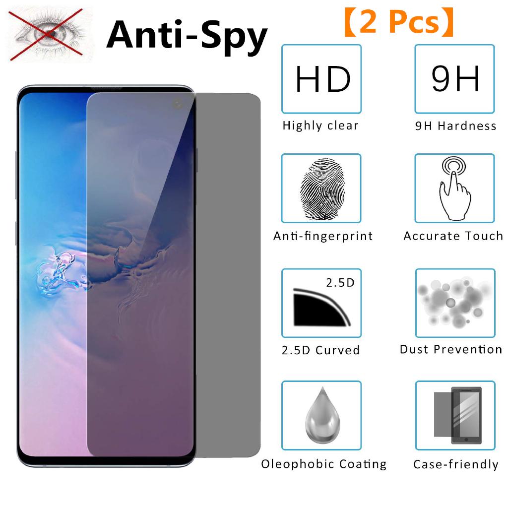 for xiaomi mi 9 lite mi note 10 pro Mi Note10 Lite ฟิล์มกระจกนิรภัยป้องกันการมองเห็นสําหรับติดหน้าจอ spy mi cc 9 pro