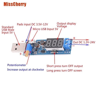 โมดูลแปลงพาวเวอร์ซัพพลาย Misscherry Dc - Dc Usb Step Up Down 5v To 3 . 3v