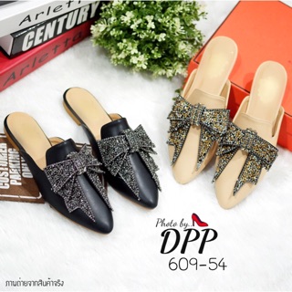 แบบเปิดส้น slipper bow แต่งคริสตันหรู