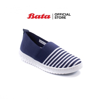 Bata บาจา รองเท้า Slip On แบบสวม น้ำหนักเบา ใส่สบาย กระชับเท้า ไม่ลื่น  สำหรับผู้หญิง รุ่น Sadie สีน้ำเงิน 5599312