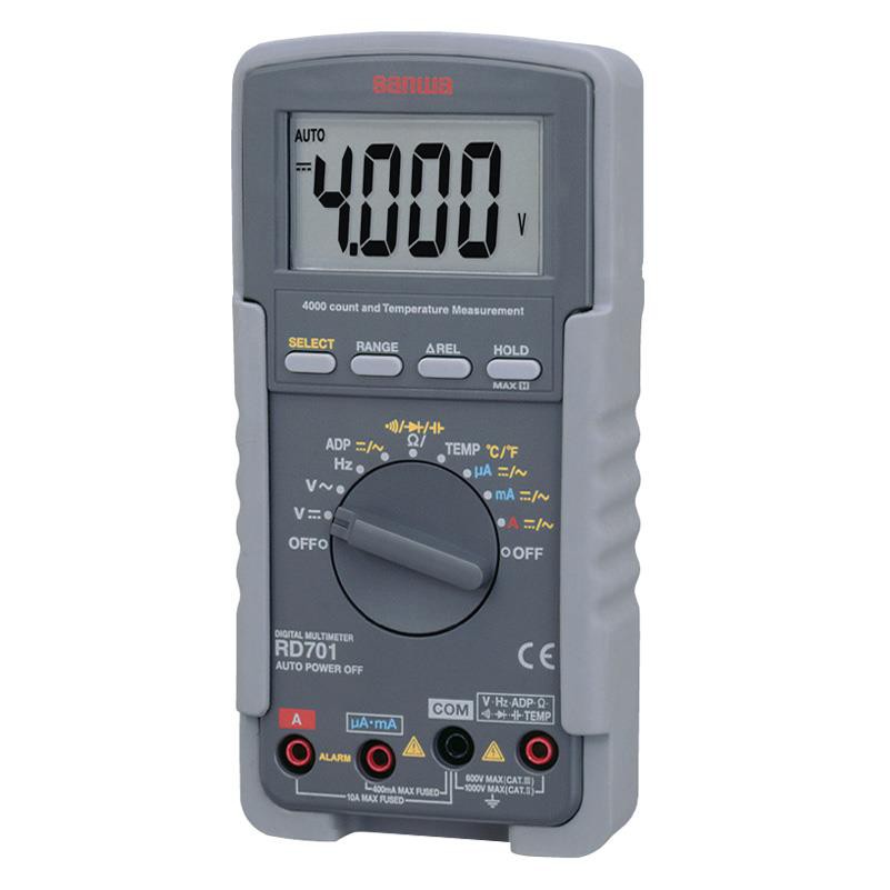 Sanwa RD701 Digital Multimeters Multifunction High input impedance 1000MΩ onebanmor