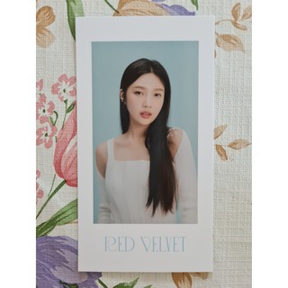 [พร้อมส่ง/Synnara Special Gift] โฟโต้การ์ด จอย Joy Red Velvet 2021 Seasons Greetings Photocard