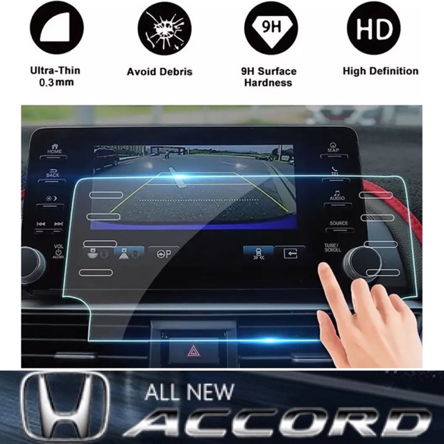 ฟิล์มกระจกกันรอย Accord G10 (2019-2022) Tempered Glass