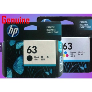 ตลับหมึก HP เดิมเข้ากันได้สำหรับ hp63 hp 63 Deskjet 1110 2130 2132 3630 3632 Officejet 3830 4650 4652 5220 5232