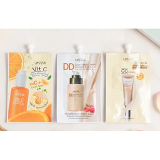 (6ซอง/กล่อง)U STAR CC Cushion / DD Cream / Vit C Serum ยูสตาร์ ซีซี คุชั่น / ดีดี ครีม / วิตซี เซรั่ม