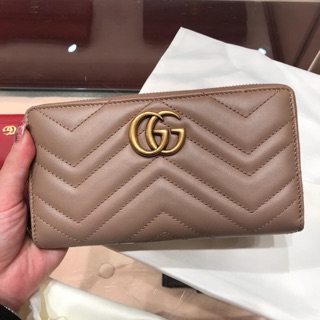 New Gucci marmont zippy wallet