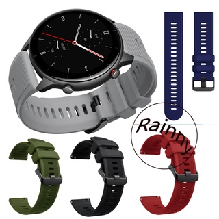 Amazfit GTR 4 GTR4 สายรัดข้อมือซิลิโคน สําหรับสมาร์ทวอทช์ Amazfit GTR 2 2E สาย สร้อยข้อมือ Smartwatch Amazfit gtr 3 3pro สายนาฬิกาข้อมือ