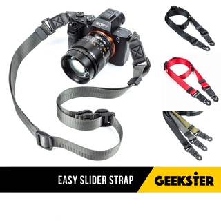 สายคล้องกล้อง 🇹🇭 Easy Slider พร้อมส่ง💛  ปรับความยาวง่าย ( สายคล้อง Easy Slide Camera Strap / Neck Strap / สายกล้อง )