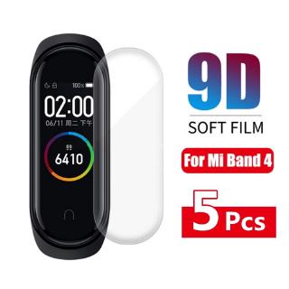 (1-5 ชิ้น) xiaomi mi band 4 ฟิล์มกันรอยหน้าจอนาฬิกาข้อมือสําหรับ miband 4