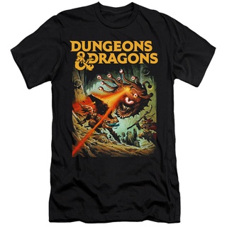 T-shirt  กระหน่ํา เสื้อยืดลําลอง แขนสั้น คอกลม พิมพ์ลาย Dungeons And Dragons Chi Guarda Strike พรีเมี่ยม สําหรับผู้ใหญ่