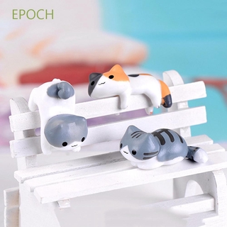 Epoch Mine Cats โมเดลตุ๊กตา Pvc ขนาดมินิ Diy สําหรับตกแต่งประดับสวนสนาม