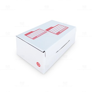 SC Paper-Pack กล่องไปรษณีย์ ไดคัท สีขาว ง 22x35x14cm (แพ็ค 20)