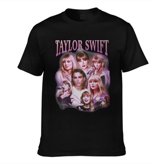 ราคาต่ำสุด!!❁♣High Quality Cotton Tee Personality Limited Edition Taylor Swift Taylor Swift Folklore MenS Short Sleeve