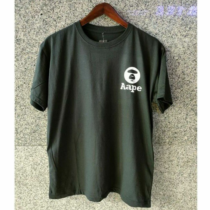 เสื้อยืด Aape distro // เสื้อยืด aape distro โลโก้หน้าอก