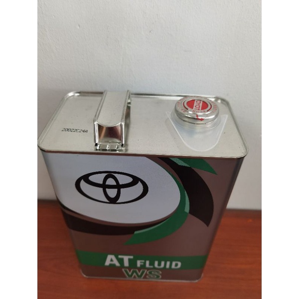 TOYOTA ATF WS AUTO TRANSMITION OIL (4L) TOYOTA VIOS ALTIS CAMRY ALPHARD INNOVA PRIUS HILUX FORTUNER 