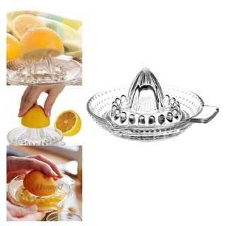 Professional Glass Lemon Squeezer Practical for Grapefruits Lemons Oranges