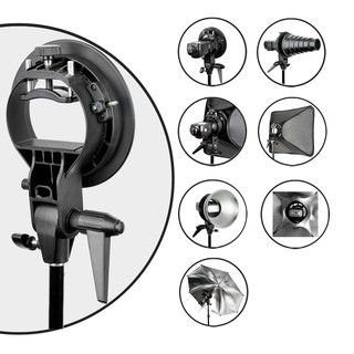 D &amp; B Pro Godox S - Type Bowens อุปกรณ์ซอฟท์บ็อกซ์ไฟแฟลชสําหรับใช้ถ่ายภาพในสตูดิโอ