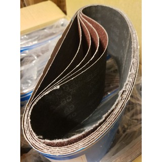 กระดาษทรายเครื่อง กระดาษทรายรถถัง กระดาษทรายสายพาน กระดาษทราย 4"×24" Sanding Belt