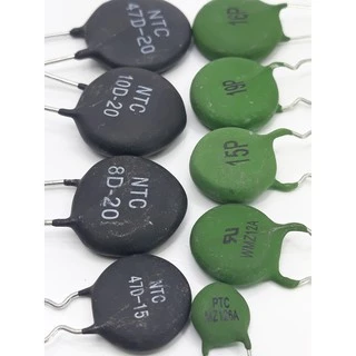 PTC,NTC ค่าต่างๆ,MZ126,AWMZ12A,15P,16P,19P,8D-20,47D-15,10D-20,47D-20,5D-25,เทอร์มิสเตอร์