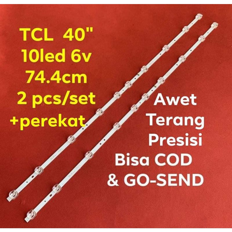 TCL TV 40 10LED 6V L40D3000B 40D3000B 40D3000B 40D3000A 40HR330 40B6 40B3 40D6 L40S6800 L40D3000A 40
