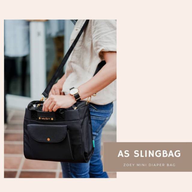 BABYGO INC ZOEY MINI DIAPER BAG - BABY GO INC BAG - BABYGOINC