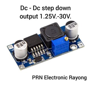 Dc-Dc โมดูล step down 3A ปรับค่าได้ output 1.25V-30V. 1 ชิ้น