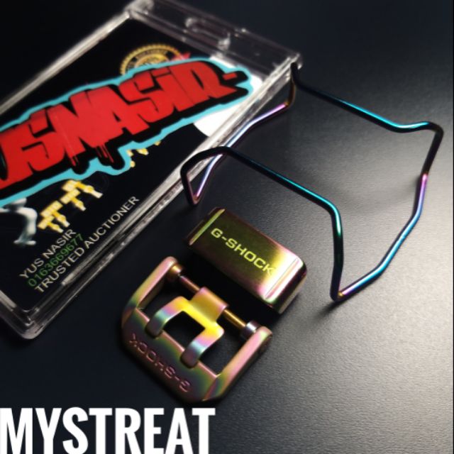 BULLBAR BUCKLE KEEPER GX56 / GXW56 (RAINBOW/TORCHED)