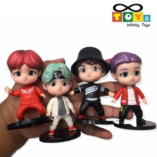 Model BTS TinyTAN Mini Figure Bangtan Boys Groups สูง11cm. ตัวใหญ่