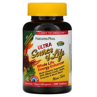 Natures Plus, Ultra Source of Life, Whole Life Energy Enhancer, 180 Tablets