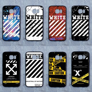 เคส Samsung  S6  ลาย WHITE  ขอบนิ่มหลังแข็ง เคสมือถือ เคสโทรศัพท์ Case