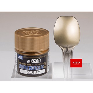 สีโลหะ SM202 SUPER GOLD 2 10ML