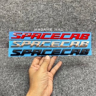 โลโก้ SPACECAB D-MAX 2020-2023 ขนาด 24x1.8cm