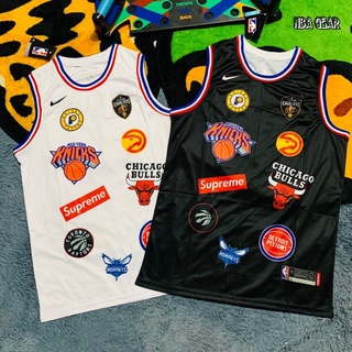 SUPERME JERSEY เสื้อบาสงานปัก swingman