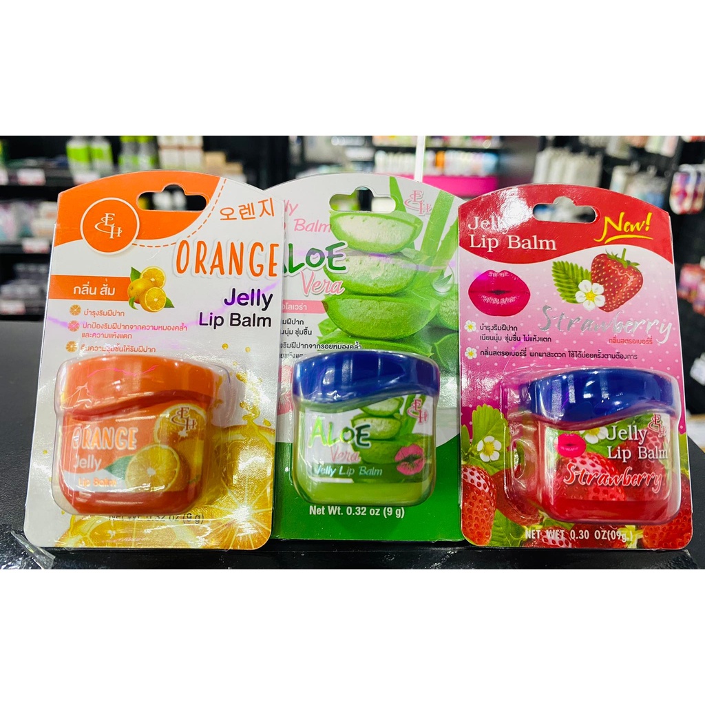 Eliza Helena Jelly Lip Balm บำรุงริมฝีปาก เอลิซ่าเฮลเล็นน่า เจลลี่ ลิปบาล์ม ลิปมัน 9g