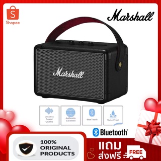 Marshall Kilburn II ทองดำ- ลำโพงบลูทูธ พก ลำโพง ลำโพงบลูทูธเบสหนัก ลำโพงคอมพิวเตอร์ ลำโพง Marshall ประกัน1ปี Marshall k2