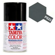 TAMIYA PS23 GUN METAL Colour Spray Paint – 100ml.