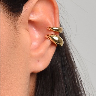 เอียร์คัพมินิมอลสีทอง Metal Ear Cuff