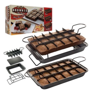 ชุดถาดอบบราวนี่ 18 ช่อง รุ่น Brownie Perfect Pan Set-15Sep-J1