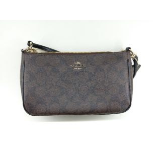 Coach กระเป๋าสะพายไหล่ รุ่น F58321 SIG TOP HANDLE POUCH สี IMAA8